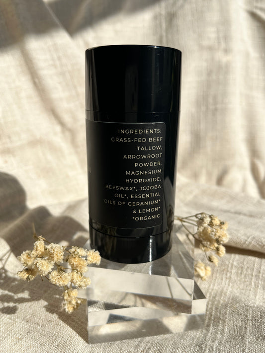 Deodorant - Geranium + Lemon