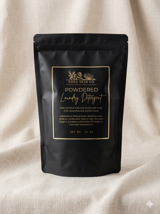 Powdered Laundry Detergent - Organic Lavender & Eucalyptus