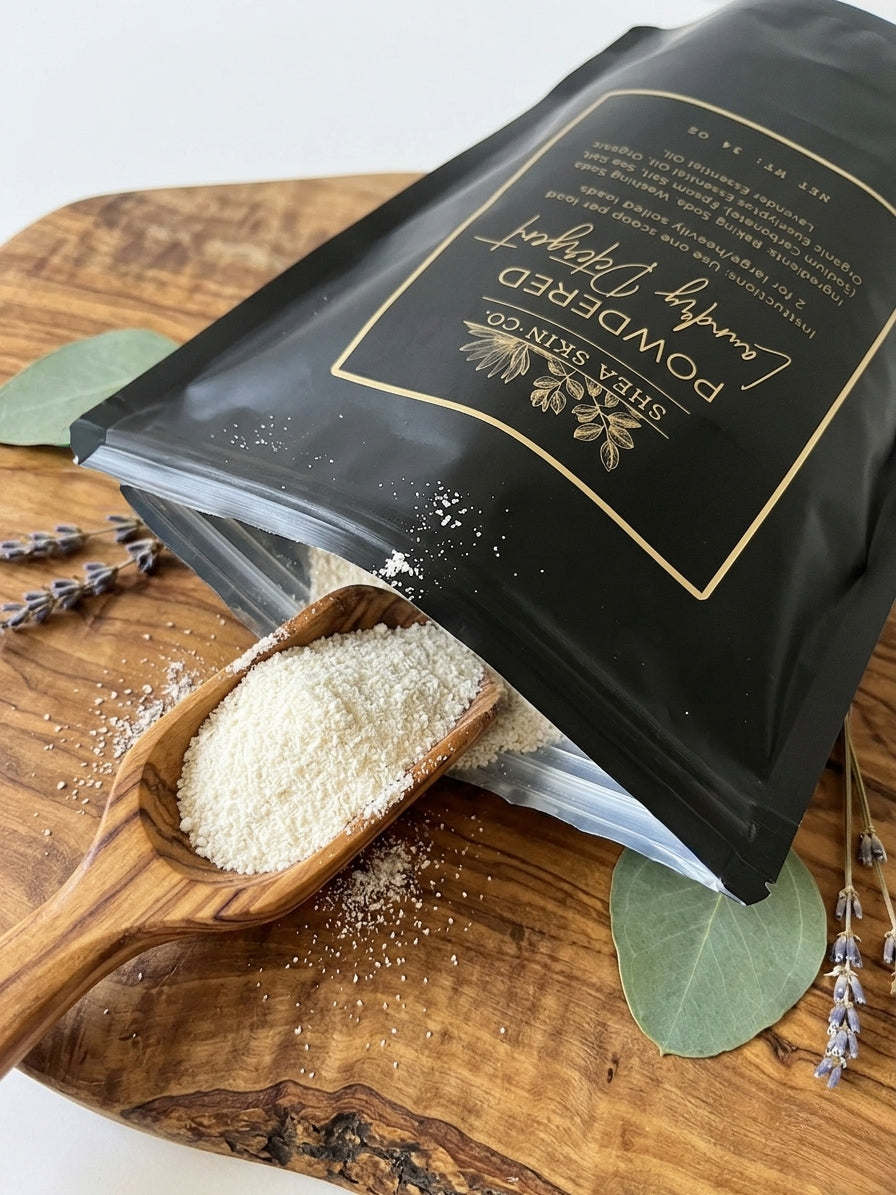 Powdered Laundry Detergent - Organic Lavender & Eucalyptus